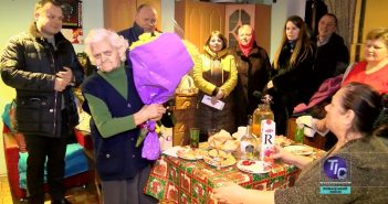 Поздравления 90-летней визирчанки
