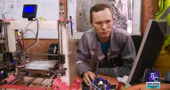 3D-принтер власними руками зібрали працівники «ТІС» у рамках проекту “Раціональне виробництво”